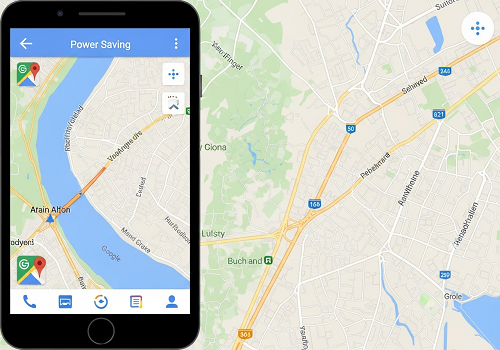 گوگل مپس قراره یک حالت عجیب صرفه‌جویی در مصرف باتری بگیره!